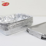 중형 10P 은박도시락 일회용 용기 쿠킹 소풍 김밥 스파게티 도시락 야외활동 여행 : JINY Life