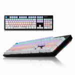 앱코 해커 K5500 A광축 축교환 측면RGB 라이팅 완전방수 크리스탈 게이밍키보드 클릭 : 호연디지털