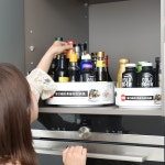 360도 회전트레이 양념통 조미료등 깔끔하게 정리가능한 다용도트레이 소 대 : 심쿵하는날