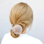 로라하 겨울 데일리 착용하기 좋은 골덴 리본 곱창 머리끈모음 헤어끈 : 로라하