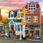 맞춤제작 j1055 모듈러 자작나무 서점 풀박스 10270 호환블럭 : 봉봉하오