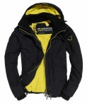 슈퍼드라이 superdry 아틱 퀼팅 기모 후드 윈드치터 블랙 : Doonis