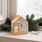 [west elm]세라믹 티라이트 캔들 빌리지 하우스_M : 웨스트엘름