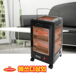 [에스디상회] 5방향 전기히터 사무실 캠핑 석영관 전기 히터 발 난로 난방기구 : 에스디상회