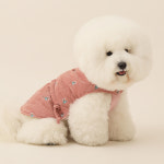퍼피갤러리 코코 코듀로이 강아지패딩 2XL 중형견패딩 애견 조끼 겨울 옷 : PICKYSHOP 피키샵
