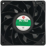 120mm 쿨링팬(냉각팬) / WJFAN / EC FAN / 모델명 WJB212038ECU-45 / 120X120X38T / 115V 230V 겸용 / DUAL 전압 / IP54 : 쿨링팬판다