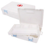 KC양행 국내제작 구급함 구급상자 약통 보관함 세트 약정리 4종 대형 소형 중형 대량구매 : 더블드