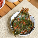 하정식품 밥도둑 양념 깻잎 무침 깻잎 300g 500g 여수 택배 가정식 집반찬 절임 : 하정식품 -여수-