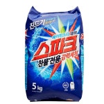 애경 스파크 세탁세제 5kg / 가루세제 분말세제 찬물전용 강력세척 : 이삭상회
