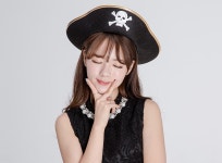 해적모자댄디(대) 두건 케리비안 공연 연극 파티의상 코스프레용품 유령선장 : 더수려