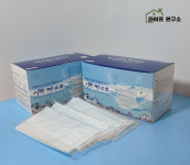 어린이 일회용 비말마스크 AD 덴탈 여름 개별포장 30매 서현피앤씨 시원마스크 : 글러브트리