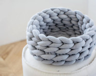 diy왕뜨개질 자이언트 빅얀 가방만들기 대왕실 : 로토하토