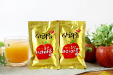 옥산사과마을 자연이 만든100% 사과즙 (50팩/90팩 중 선택가능) : 문쓰키친
