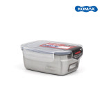 코멕스 밀폐용기 스텐킵스 윈도우 직사각 2호 570ml : 에스디라이프