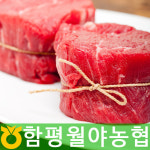 함평월야농협 1등급 한우 구이용 안심 500g : 다유다