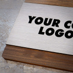 감성 원목 입체 간판 카페 회사 식당 매장 오픈 선물 미니 소형 사인 제작 GPC003 : 블랑쉐나인