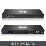 포케이미디어 [티이스마트] 8X8 HDMI Matrix 4K 30Hz [HMS0808A10] : 4kmedia