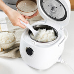 보아르 혼요 전기밥솥 1인용 2인용 자취생 미니 보온밥솥 캠핑 여행용 소형 전기 밥통 : 보아르샵