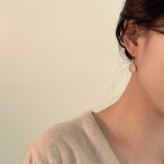 젤리아 물방울 엔틱 빈티지 드롭 귀걸이 : 유얼 모닝