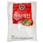백설 한식 예찬 3kg : 서일식자재