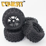 Covert 1/8 오프로드 몬스터트럭 160mm 타이어 세트 : COVERT
