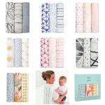 아덴아나이스 실키 소프트 스와들 3PK ADEN + ANAIS SILKY SOFT SWADDLE 3PK : 호주 언니
