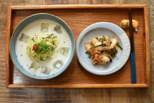 그루 도자기 원형 우주 찬기 반찬그릇 : 담다 그릇소품
