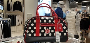 레노마골프 도트패턴 여성 보스턴백 g7823 : 메가마트 신선도원몰