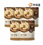 삼계탕 반계탕 고려반계탕 간편식 조리식 즉석식품 600g 5봉 아워홈 : 소피식탁