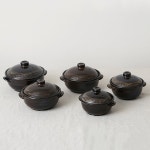 국산 황토 도자기 소보 뚝배기 5종 (찌개 전골 돌솥밥 계란찜 1인 내열냄비) : 힐링다모아