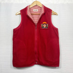 언커먼빈티지 A0165 핑크하우스 레드 체크 후리스조끼 : 언커먼빈티지