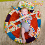 에불로보 프랑스 국민 애착인형 해피 농장 플레이매트 / 놀이매트 / 아기체육관 : 에불로보