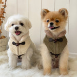 봉쥬르뚜뚜 코듀로이 베스트 S-XL 강아지 코트 애견 패딩 조끼 떡볶이코트 가을 겨울 옷 : PICKYSHOP