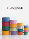 실리서클 16종 - 실리콘 원형밀폐용기 : 살림잡화점 쿠진