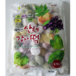 [태백산채마을] 손만두1kg 고기만두 김치만두 감자떡 : 싱싱마루
