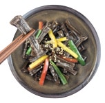 국산 도토리 건조묵 100g 3팩 묵말랭이 건조 도토리묵 청포 : 한둘