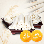 100%국내산 햅쌀 쌀가래떡 쌀떡볶이떡 구워먹는 가래떡2.5kg : 복샘떡