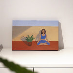 토도비엔 캔버스 액자 _ 명상 힐링 요가 그림 액자 4종 : 토도비엔