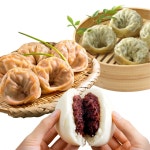 [무배] 가메골 왕찐빵+왕만두세트 / 고기왕 김치왕 고기만두 : 아라얍