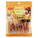 참좋은간식 고구마치즈 치킨봉 100g : 라임펫