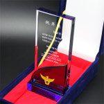 크리스탈 상패 송공패 공로 우수사원 승진 재직기념패 art350 : l주l밀리언커넥티드