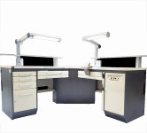 치기공 치과기공 테이블 / 치과 기공 작업대 NV1400L : 노바복스코프