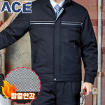에이스 겨울작업복 ACE-1017 동복 점퍼 유니폼 바지 단체 사무 근무복 : 깐따삐아몰