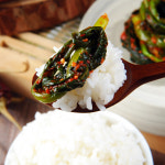 전라도 여수 돌산 삼채 갓김치 1kg : 지리산자연밥상