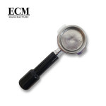 [ECM] 이씨엠 호환 바텀리스 포터필터 블랙, 화이트 (21g 마이크로 홀 바스켓 포함) : 커피카페
