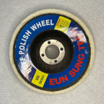 은성테크 4인치 양모휠 연마 디스크 고광택 광택 패드 버퍼 왁싱 : 모아샘