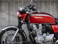 혼다(HONDA) CB1100EX & CB1100RS 화이트 하우스 크롬 프런트 휀더 : 위바이크