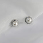 클립형 테파 큐빅 펄 혼주 귀걸이 이어링 (귀찌) : SMALLGOODTHING