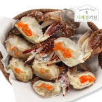 국내산 손질 절단 암꽃게 1키로 : 사계절키친