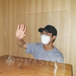 아크릴 가림막 코로나 칸막이 투명 아크릴 비대면 가림판 식당 약국 병원 은행 : 어너더웨이